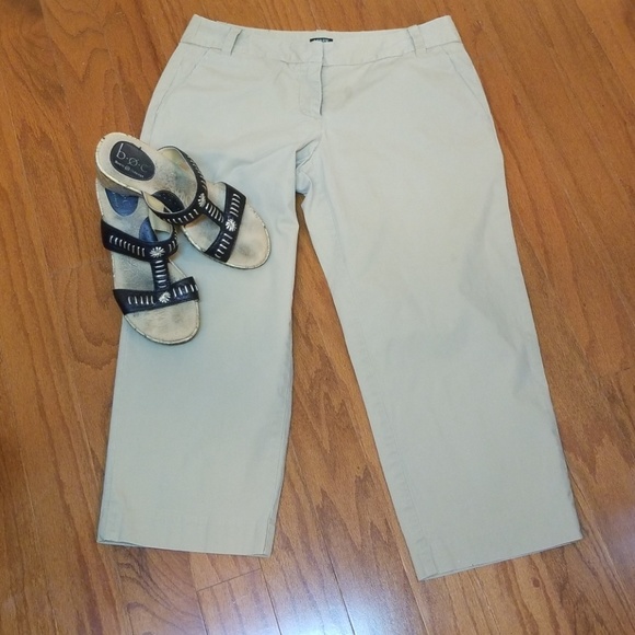 J Crew Factory Citi Fit capris - Picture 1 of 7